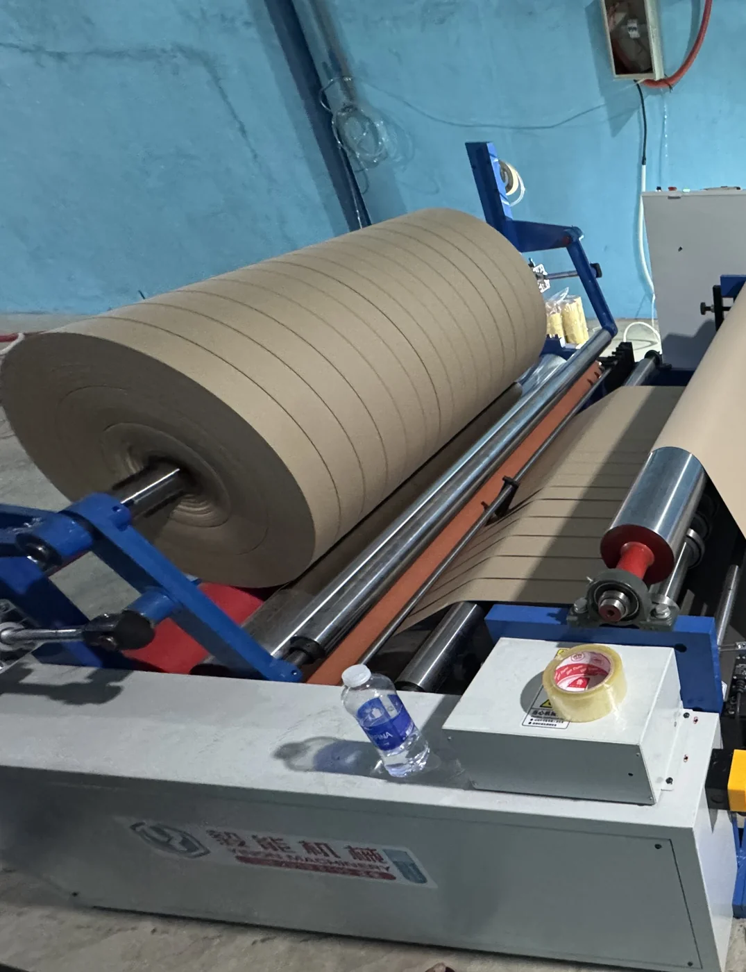 Dây chuyền gia công Thanh V carton.
